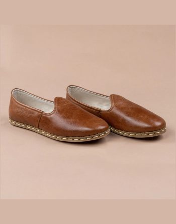 Turkish Yemeni  – Handmade Leather Slip-Ons for Men & Women